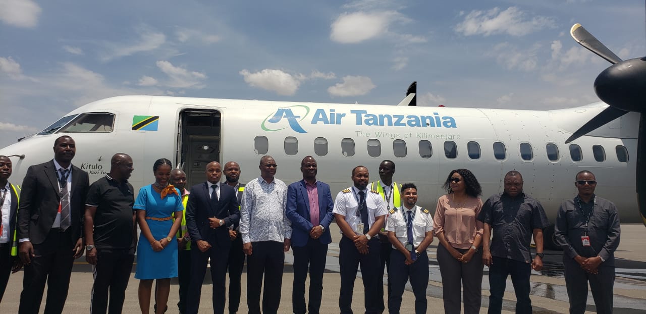 KUSAYA AONGOZA MAPOKEZI YA NDEGE YA ATCL MUSOMA
